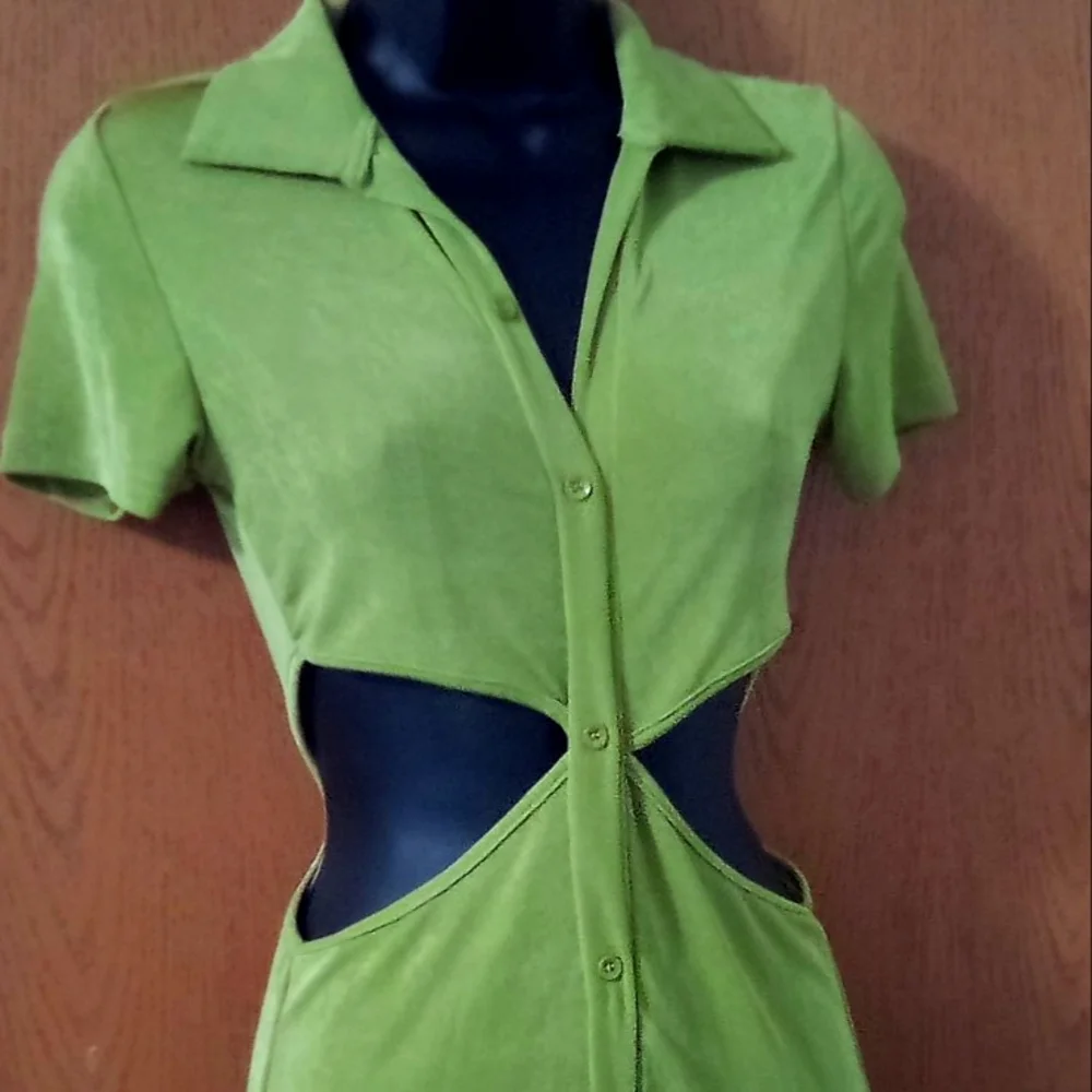 SHEIN‎ SXY Cut Out Waist Bodycon Dress size S - Picture 4 of 5